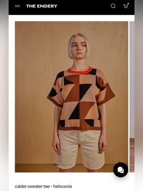The Endery Calder Sweater Tee